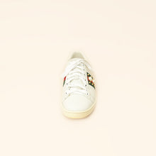 Gucci White Spiked Studded Ace Sneakers 37