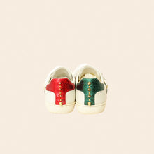 Gucci White Spiked Studded Ace Sneakers 37