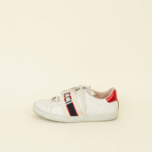 Gucci Ivory Stripe Womens New Ace Sneakers 37
