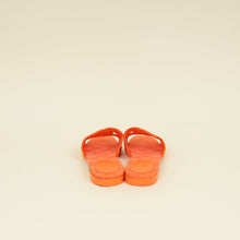 Gucci Orange Interlocking G Slide Sandal 37