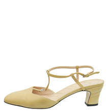 Gucci Beige GG T-Strap Pumps 38.5