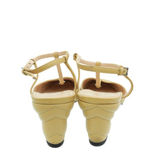 Gucci Beige GG T-Strap Pumps 38.5