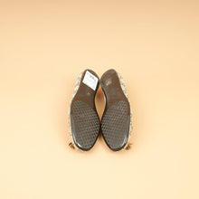Gucci Bicolor GG Bamboo Tassel Bow Ballerina Flats 38