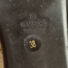 Gucci Bicolor GG Bamboo Tassel Bow Ballerina Flats 38