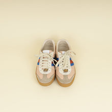 Gucci Oatmeal Soft Rose G74 Web Sneaker 38