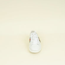 Gucci White Pearl Spike Ace Sneakers 38