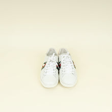 Gucci White Pearl Spike Ace Sneakers 38