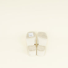 Gucci Ivory White Logo Rubber Slide Sandal 38