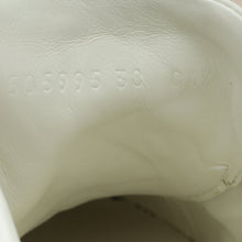 Gucci White Crystal Platform Ace Bee Sneakers 38
