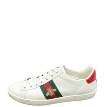 Gucci White Ace Bee Embroidered Sneakers 38