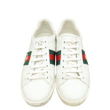 Gucci White Ace Bee Embroidered Sneakers 38