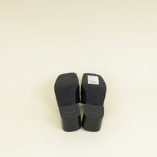Gucci Black Logo Rubber Slide Sandal 38