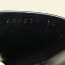 Gucci Black Logo Rubber Slide Sandal 38