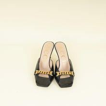 Gucci Black Sylvie Chain Mules 38