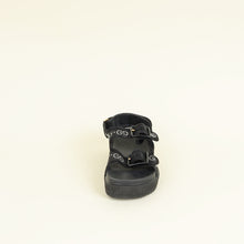 Gucci Black Crystal GG Dad Sandals 38