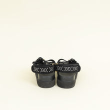 Gucci Black Crystal GG Dad Sandals 38