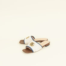 Gucci Bicolor GG Crochet Slide Sandal 39.5