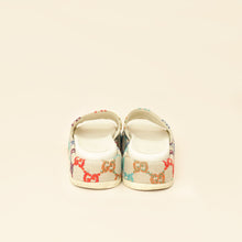 Gucci Beige GG Multicolor Jacquard Platform Slide 39