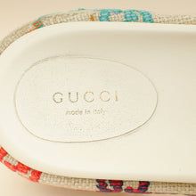 Gucci Beige GG Multicolor Jacquard Platform Slide 39