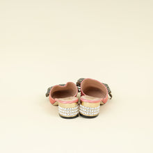 Gucci Pink Shoes Accent Bow Mules 39
