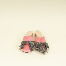 Gucci Pink Shoes Accent Bow Mules 39