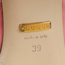 Gucci Pink Shoes Accent Bow Mules 39