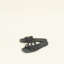 Gucci Black Interlocking G Slide Sandal 39