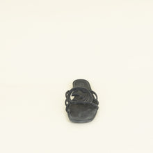 Gucci Black Interlocking G Slide Sandal 39