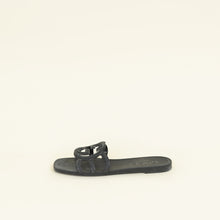 Gucci Black Interlocking G Slide Sandal 39