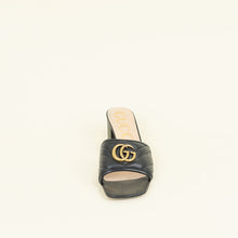 Gucci Black Double G Slide Sandals 39