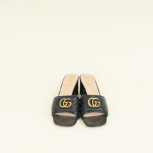 Gucci Black Double G Slide Sandals 39
