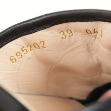 Gucci Black Double G Slide Sandals 39