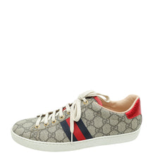 Gucci Ebony GG Supreme Ace Sneaker 40