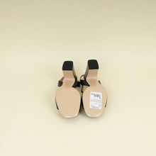 Gucci Black Horsebit Ankle Strap Mid-Heeled Sandals 40