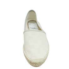 Gucci Ivory GG Espadrille 40