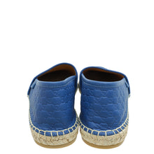 Gucci Blue GG Supreme Espadrille 40