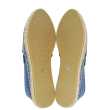 Gucci Blue GG Supreme Espadrille 40