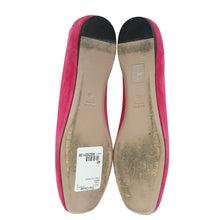 Gucci Fuchsia Interlocking G Crystal Flat Ballet 40