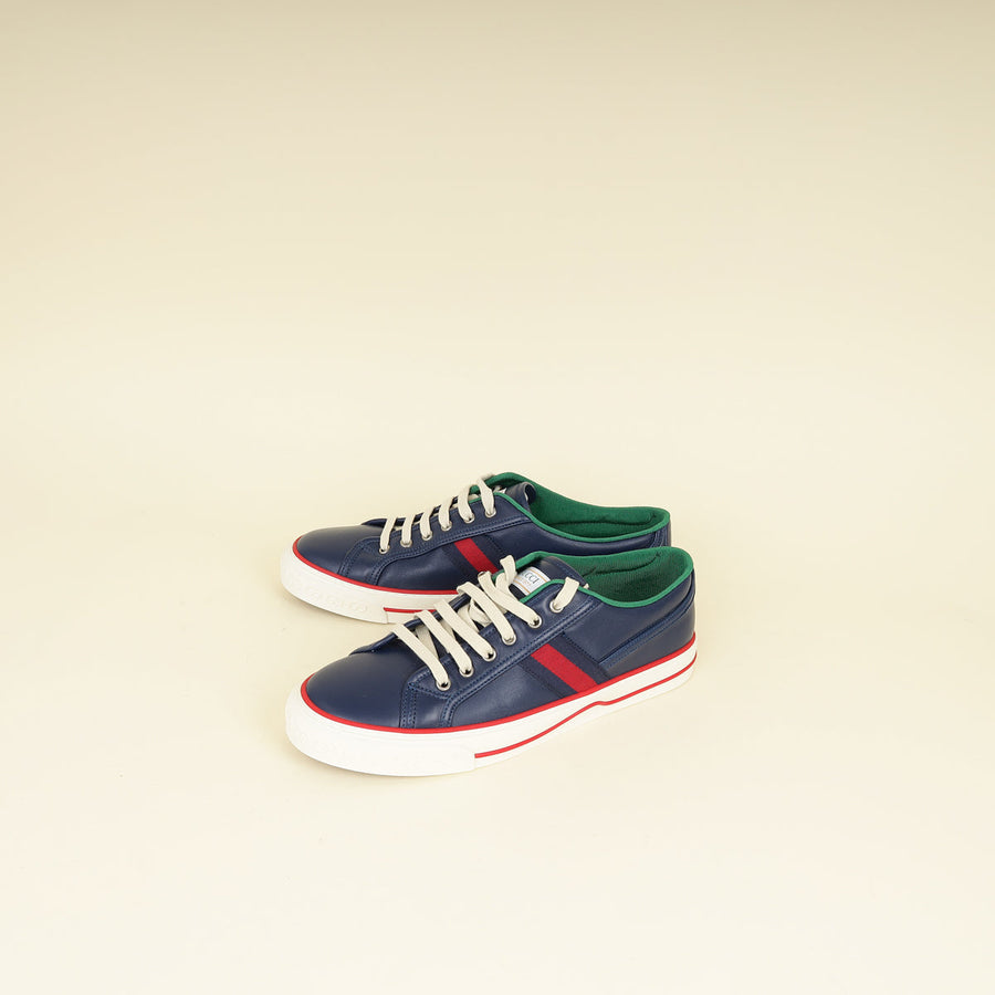 Gucci Bicolor Vintage Web Tennis 1977 Sneakers 8