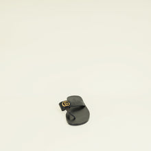 Gucci Black GG Marmont Thong Sandals 12