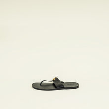 Gucci Black GG Marmont Thong Sandals 12