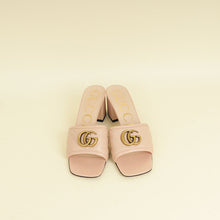 Gucci Light Peach Double G Slide Sandals 36.5
