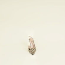 Gucci Bicolor Horsebit Slingback Pump 36.5
