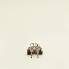 Gucci Bicolor Horsebit Slingback Pump 36.5