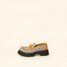 Gucci Bicolor GG Supreme Platform Loafer 36.5