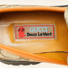 Gucci Bicolor GG Supreme Platform Loafer 36.5