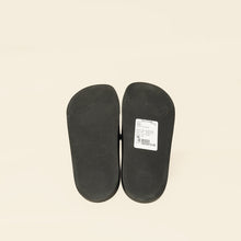 Gucci Black Supreme "Guccy" Star Rubber Slide Sandals 36