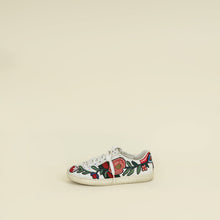 Gucci White Multicolor Ace Floral Embroidered Sneaker 36