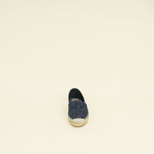 Gucci Denim Blue GG Crystals Espadrilles 36