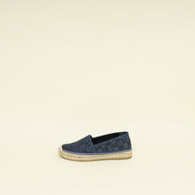 Gucci Denim Blue GG Crystals Espadrilles 36